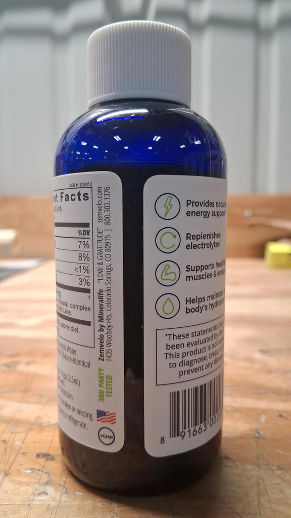 Liquid Ionic Electrolyte Supplement | Replenish | Rehydrate | Supports Muscle Health | Sodium, Potassium, Calcium, Magnesium, Trace Minerals | Vegan & Keto Friendly 4