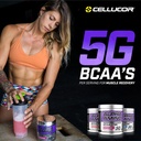Cellucor Alpha Amino EAA & BCAA Powder | Branched Chain Essential Amino Acids + Electrolytes | ICY Blue Razz | 30 Servings 3