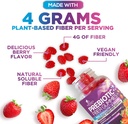 Fiber Gummies for Adults, Daily 4g Gummy Fiber Supplement, Prebiotic Gummy Digestive Health Support - Plant Based Soluble Fiber Chews, Prebiotics Supports Regularity & Digestion Non-GMO - 120 Gummies 6