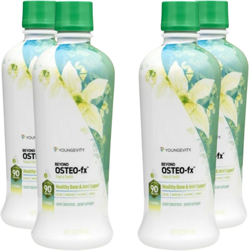 Youngevity Beyond Osteo-FX Liquid 32 oz - Calcium & Magnesium 1200/300mg + Vitamin D3, Zinc, MSM, Glucosamine + 77 Trace Minerals - Supplement for Bone and Joint Health 2