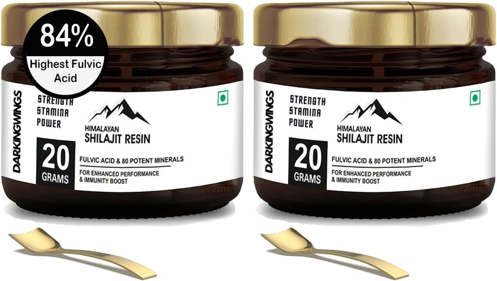 500mg Shilajit Supplement - Shilajit Pure Himalayan Organic Shilajit Resin with Highest Potency, Original From Himalayan resin with 84+ Fulvic Acid 2