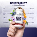 Vision Nutri Complex - Eye Vitamins with Lutein, Bilberry - Eye and Vision Health for Men & Women - 60 Capsules 4