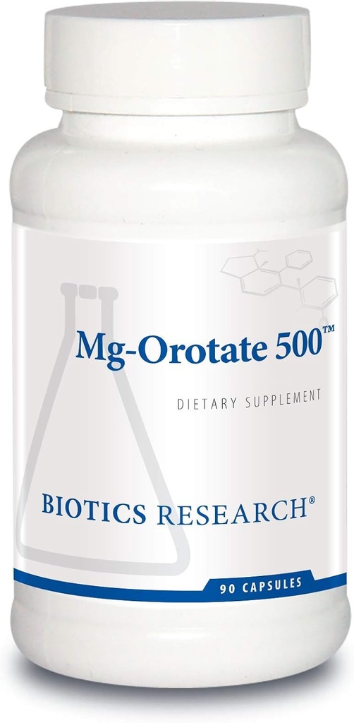 Biotics Research Mg Orotate 500mg™ Magnesium Orotate - 2 Capsules per Serving (1000mg) - Cardiovascular Support Heart Health, Overall Relaxation, Improves Sleep and Muscle Relaxation - 90 Caps 2