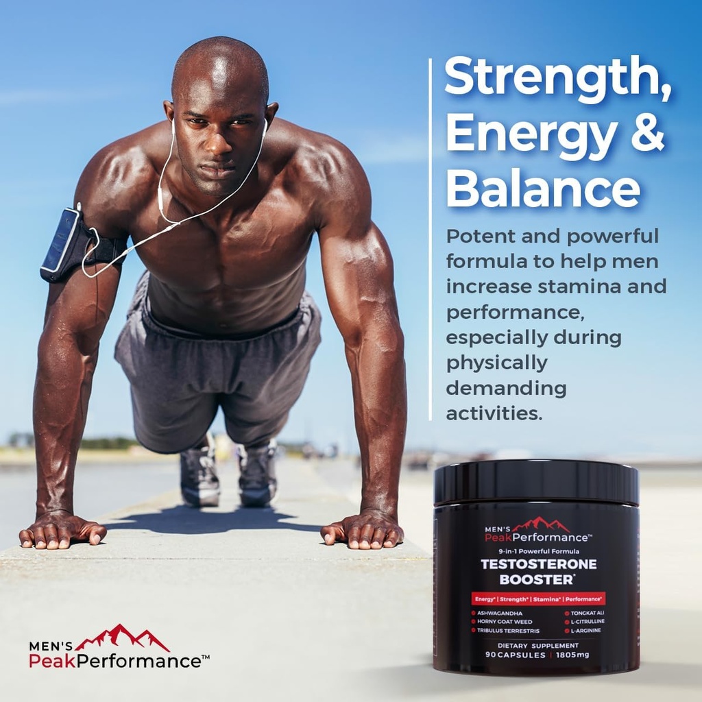 Peak Vitality Performance Bundle - Energy, Stamina, Endurance, Focus and Congnitive Support 3