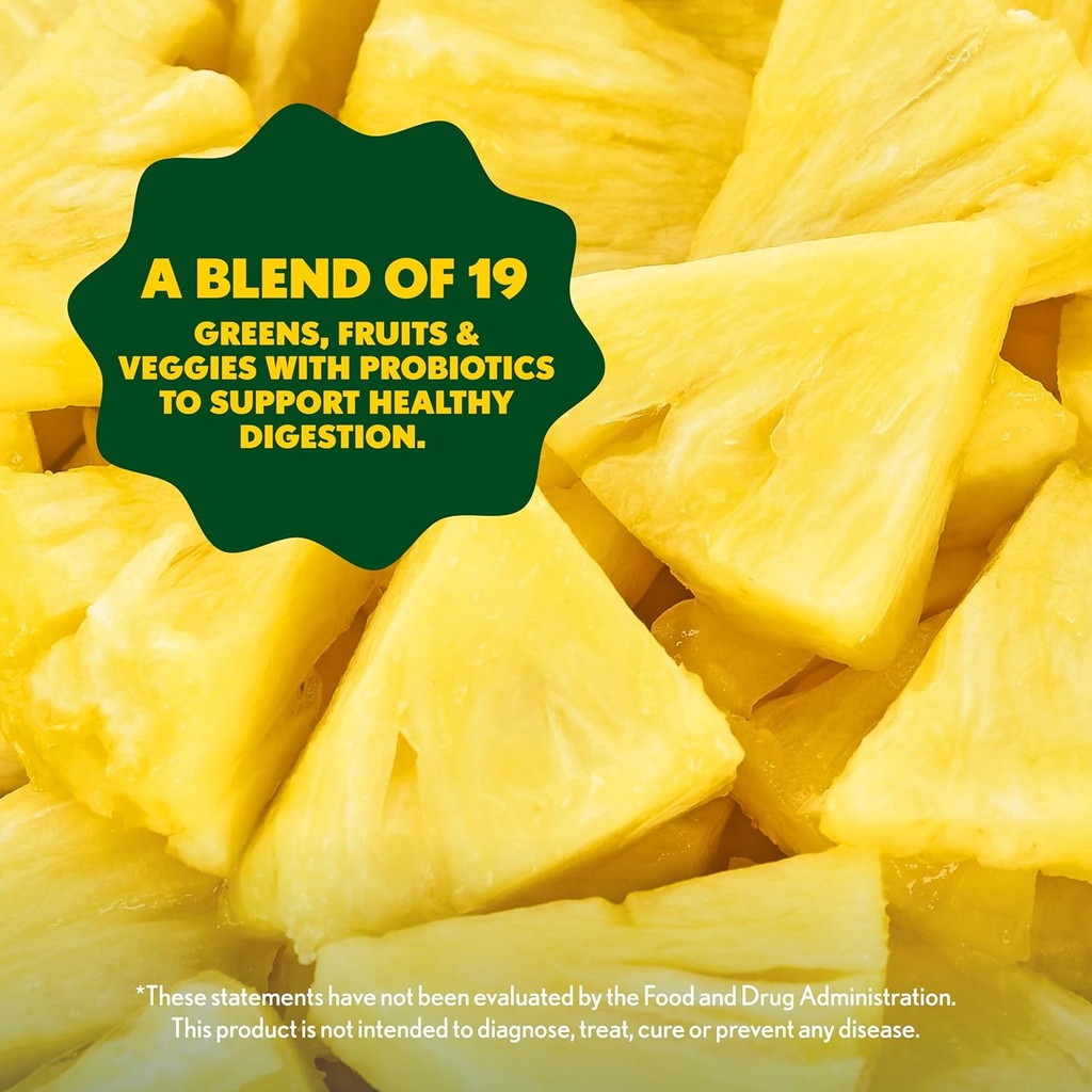 Amazing Grass Greens Blend Digest: Super Greens Powder Smoothie Mix for Digestion Support with Organic Spirulina, Chlorella, Beet Root Powder, Digestive Enzymes & Probiotics, 30 Servings 5