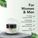 Intense Hemorrhoid Treatment 100% Natural Hemorrhoid Cream & Fissure Ointment Control Organic Lavender Arnica Witch Hazel Fast Healing Maximum Strength, Best with Thena Sitz Bath Soak for Women Men 5