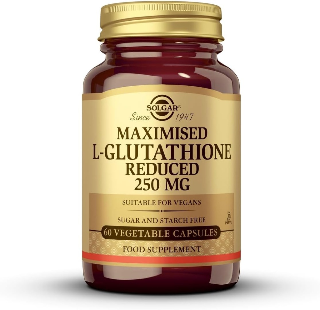 Solgar Reduced L-Glutathione 250 mg, 60 2