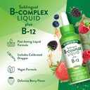 Nature's Truth Sublingual B Complex | with B12 | 2 Fluid Ounces | Berry Flavor | Vegan, Non-GMO & Gluten Free Supplement 6