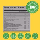 NooMost Mood Support Supplement for Mood Boost, Calm Mind & Body, Stress Response, Energy Supplement – Herbal Adaptogens: Ashwagandha, L Tyrosine, 5 HTP, Passion Flower, 30 Counts 4