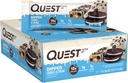 Quest Nutrition Dipped Chocolate Cookies & Cream Protein Bars, High Protein, Low Carb, Gluten Free, Keto Friendly, 12 Count 2