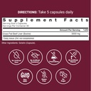 FORCE FACTOR Primal Origins Beef Liver Capsules, Grass Fed Beef Organ Supplement, Pasture-Raised, Hormone & Antibiotic Free, Non-GMO, 150 Capsules 5