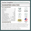 Wholistic Pet Organics Canine Complete - Dog Multivitamin Powder - 1 Lb - Daily Dog Vitamins and Supplements for Homemade Food - Immune System, Skin, Coat & Overall Health - Small and Large Breed 6