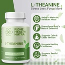Right Health Nutra L-Theanine 200mg - 30 Capsules - L Theanine Supplement with 2X Strength 3