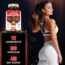 11 in 1 Citrus Bergamot Supplement 1000mg with Black Chokeberry, Berberine HCl & More - 90 Capsules - Supports Heart Health, Immune System, Energy Production 6