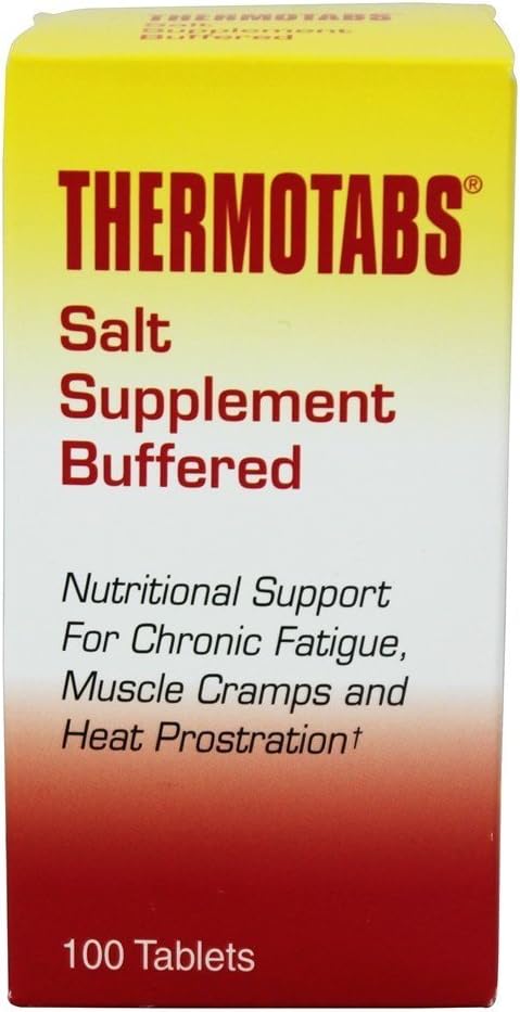 Thermotabs Salt Supplement, Buffered, 100 Tablets 5