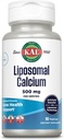 KAL Liposomal Calcium 500 mg, High Absorption Calcium Supplement, Essential Calcium Support, Vegan, Gluten Free, No Soy, 30 Servings, 90 VegCaps 2
