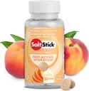 SaltStick Electrolyte FastChews - 60 Peach Chewable Electrolyte Tablets - Salt Tablets for Runners, Sports Nutrition, Electrolyte Chews for Hydration 2