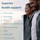 Vegan Omega-3 + Calcium & Magnesium Complex Vegan Bundle, Sustainable EPA & DHA Algae Oil 1340mg + 2:1 Plant Based Algae Mineral Complex, by Igennus 5