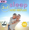 Reflux Raft Antacid Gummies | Fast Acting | 2 in 1 Sleep and Acid Reflux Relief Nighttime | clinically Studied Ingredients| Non-GMO Gluten Free Sugar Free | Lemon 60 Vegan Gummies 3