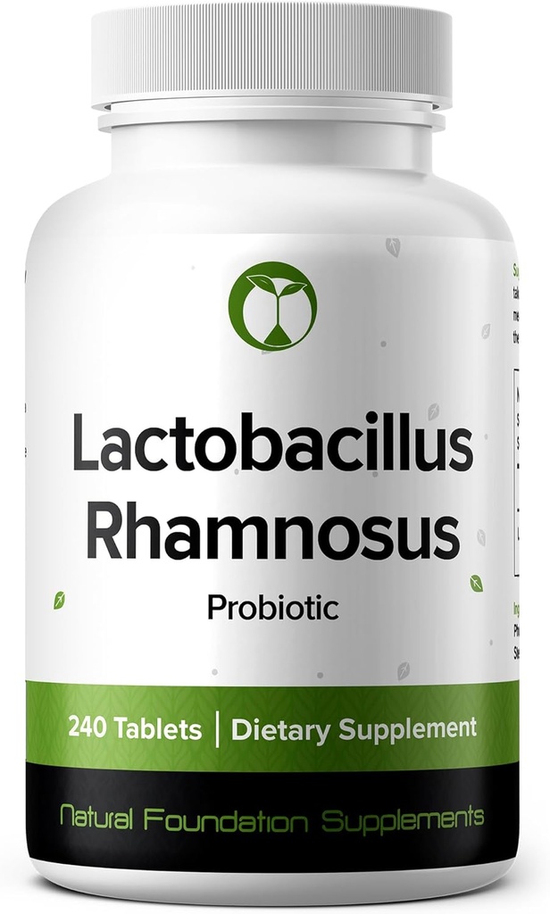 Lactobacillus Rhamnosus Probiotic Supplement 240 Tablets 3 Billion CFU Probiotics for Men & Women Supports Intestinal Digestive & Gut Health (240, Lactobacillus Rhamnosus) 2
