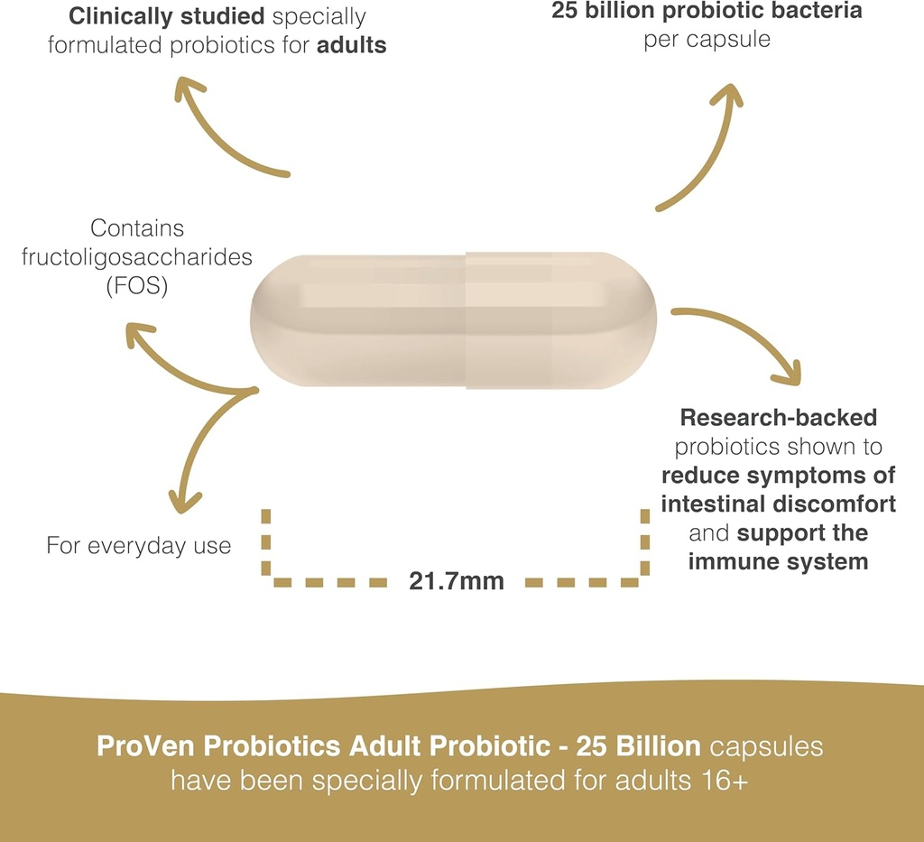 Ultimate Probiotic for Adults | 50 Billion CFU | Supports Digestion, Immunity & Healthy Weight | 30 Multi-Strain Probiotics Capsules | Vegetarian, Gluten-Free, Lactose-Free 5
