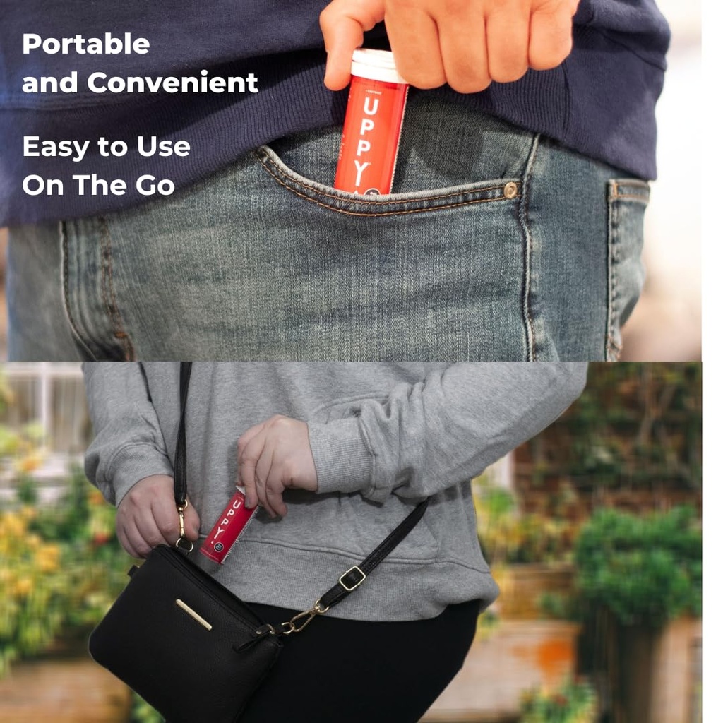 Jet Lag Relief Kit: Travel Essential Bundle: 20 tablets, Lemon-Lime + Caffeine-Grapefruit for Travel, Sports, Party (Pack of 2 x 10) 6