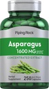 Piping Rock Asparagus Supplement 1600mg | 250 Capsules | Root Extract | Non-GMO, Gluten Free 2