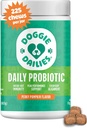 Doggie Dailies Probiotics for Dogs - Advanced Dog Probiotics with Prebiotics - Promotes Digestive Health - Supports Immune System and Overall Health (Pumpkin) 225 Soft Chews 2