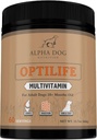 OptiLife Dog Multivitamin Powder - Adult Dog Multivitamin with Probiotics, Allergy Support, Joint Support, Skin & Coat Support - Dog Vitamins and Supplements - Multivitamin for Dogs (60 Servings) 2