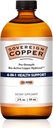 Sovereign Pro-Strength Bio-Active Copper Hydrosol - Bioavailable Copper Liquid Supplement for Adults & Kids with Silver Hydrosol for Hair, Skin, & Nails, 30ppm - 2 fl oz (59mL) 2