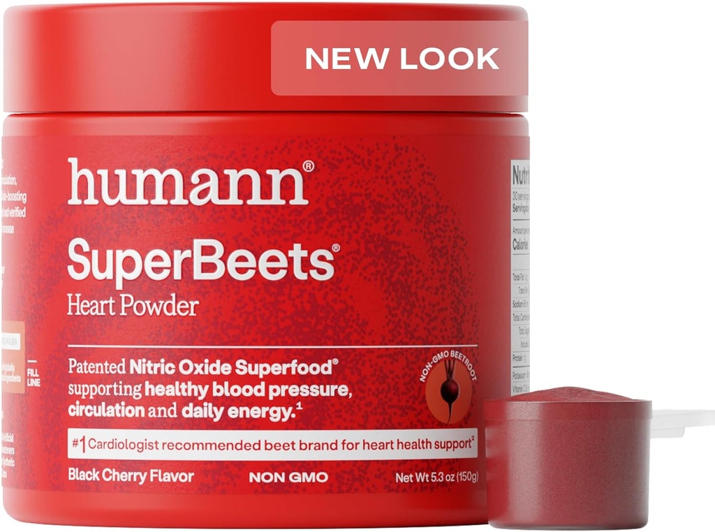 Humann SuperBeets Heart Chews & Black Cherry Powder 3