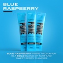 PRIME HYDRATION+ Sticks Blue Raspberry | Hydration Powder Single Serve Sticks | Electrolyte Powder On The Go | 250mg BCAAs, B Vitamins, Antioxidants | Low Sugar | Caffeine-Free | Vegan | 6 Sticks 5