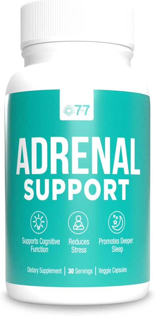 Adrenal Support Supplement - Manage Cortisol, Combat Fatigue, Boost Energy, Improve Sleep with Adaptogens & Minerals - Holistic Health & Balance 2