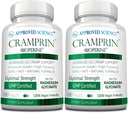 Approved Science Cramprin - High Absorption Magnesium, Vitamin B Complex, BioPerine - 6 Month Supply - 2 Bottles - Vegan 2
