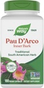 Nature's Way Pau d'Arco Inner Bark, Traditional South American Herb, 2,180 mg per 4-Capsule Serving, Non-GMO Project Verified, 180 Capsules (Packaging May Vary) 2