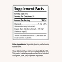 Elderberry Liquid Drops with Vitamin C – Immune Support Supplement for Kids & Adults – Vegan, Gluten Free, Non-GMO, No Sugar, No Artificial Preservatives – 2 Month Supply by Drop Supplements 3