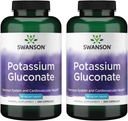 Swanson Potassium (Gluconate) 99 Milligrams 250 Capsules (2 Pack) 2
