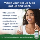 Vital Planet - Vital Lax Natural Laxative Cleanse Supplement for Occasional Constipation, with Magnesium Hydroxide, Slippery Elm, Aloe, and Triphala to Support Bowel Regularity 60 Capsules 6