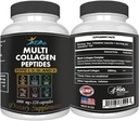 VITAMISAN 2-Pack Multi Collagen Plus Pills (Type I, II, III, X) for Anti-Aging, Hair, Skin, Nails and Joint Support, 80 Day Supply 240 Capsules 3