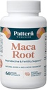 Pattern Wellness Maca Root for Men & Women - 10,000mg - Natural Mood & Wellness Enhancer - Unique Optimum Blend for Fertility, Reproductive & Whole Body Health - 60 Vegan Capsules 2