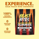 BEAST BITES - Creatine Infused Gummies - 5g Creapure Creatine Monohydrate Per Serving - NSF Certified for Sport - 30 Servings 4