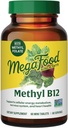 MegaFood Methyl B12 - Vegan - Includes Methyl Folate, Vitamin B12 & B6 - Supports Cellular Energy Production, Nervous System Health & Cardiovascular Function - 60 Tablets 2