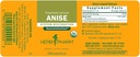 Herb Pharm Certified Organic Anise Liquid Extract for Digestive Support, 1 Fl Oz (Pack of 1) 1 Fl Oz 3