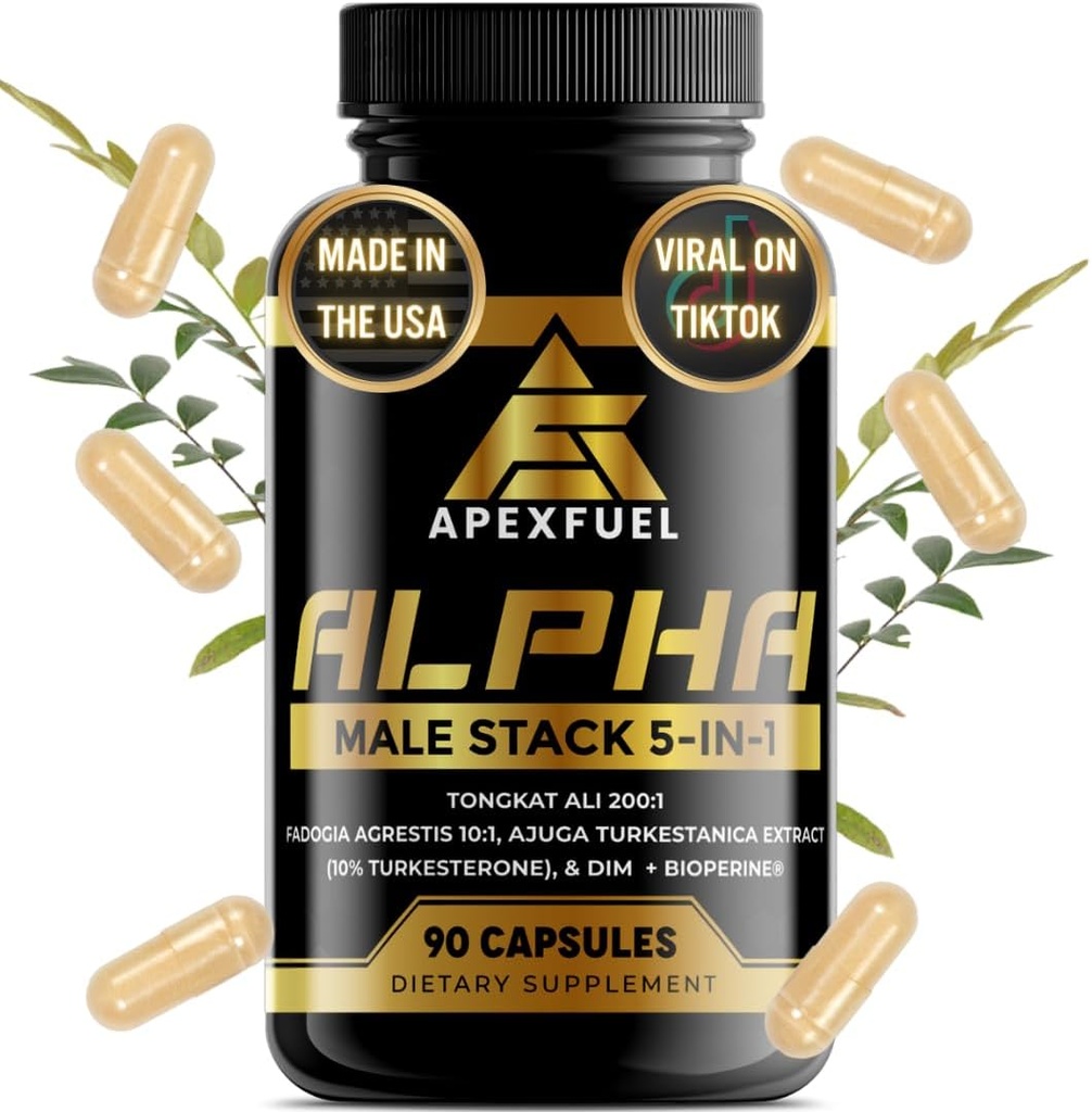 43,650mg Fadogia Agrestis for Men, Turkesterone Supplement for Men, Tongkat Ali for Men, DIM Supplement for Men - Male Enhancing Supplement 2