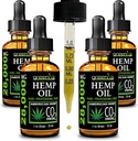 GreenIVe Hemp Drops 28,000mg Naturally Grown Hemp Oil Drops Vegan Omegas Natural Potent Results (4 Pack) 2