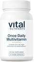 Vital Nutrients Once Daily Multivitamin | Vegan Multi for Women & Men | Allergen-Free | 19 Essential Vitamins + Antioxidants for Eye and Heart Health | Gluten, Dairy & Soy-Free | 30 Capsules 2