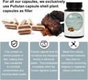 Herbal Treasure Chaga Mushrooms Powder Capsules, Mushroom Supplement for Functional Mushrooms, Chaga Mushroom Capsules for Energy, & Immune Support, Organic Mushroom Supplement 90 Caps 6