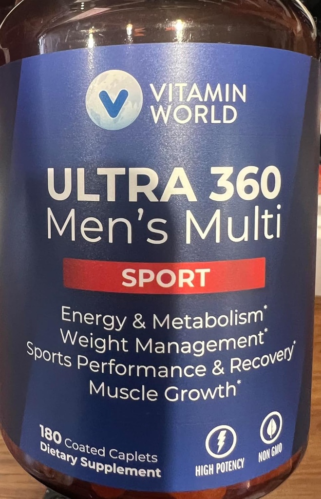 Vitamin World Ultra 360 Men's Multi Sport (180) 2