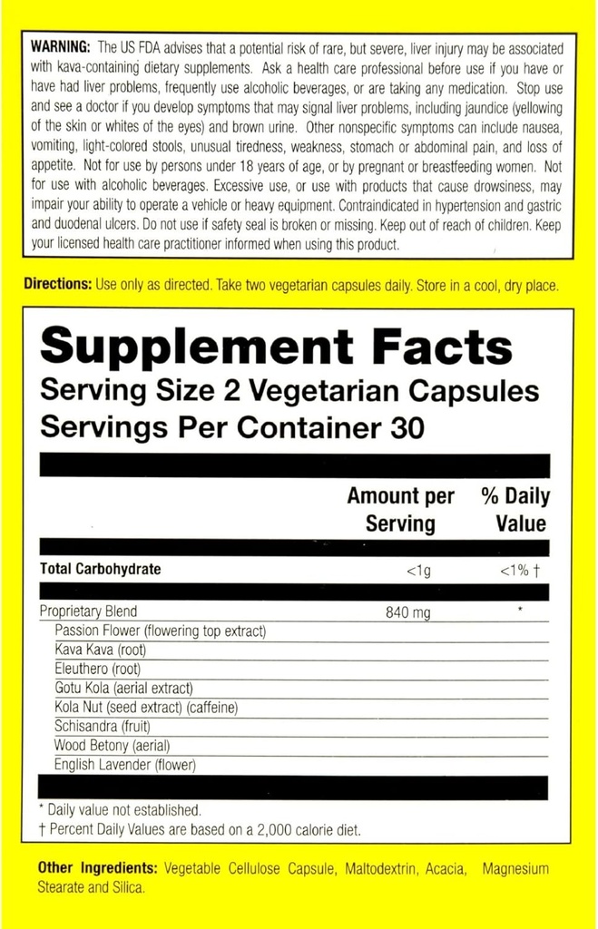 Natural Balance Happy Camper - 60 Vegetarian Capsules 3