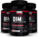 FORCE FACTOR DIM, 3-Pack, Pills to Decrease Estrogen in Men, Diindolylmethane Supplement with Key Natural Ingredients and Superior Absorption, Diindolylmethane 300mg, Works Fast, 90 Capsules 2